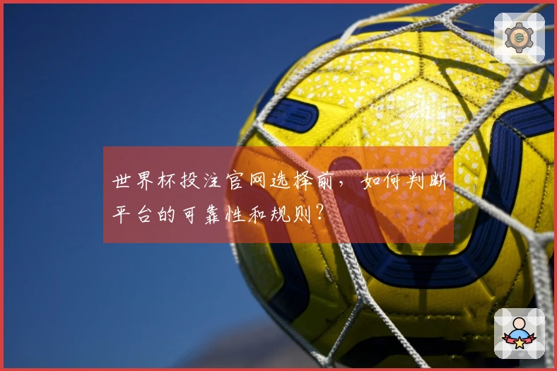 世界杯投注官网选择前，如何判断平台的可靠性和规则？