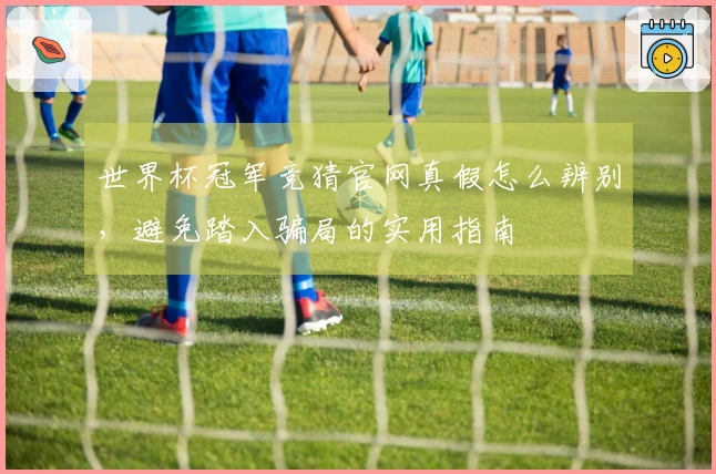 世界杯冠军竞猜官网真假怎么辨别，避免踏入骗局的实用指南